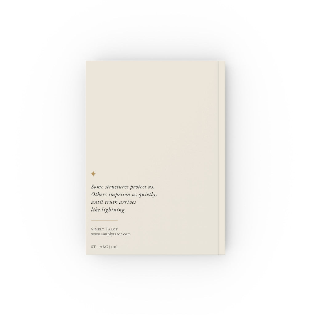 Hardback Journal | The Tower · XVI · Collection - Ruin is Revelation