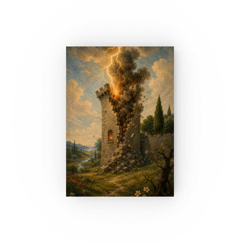 Hardback Journal | The Tower · XVI · Collection - Ruin is Revelation