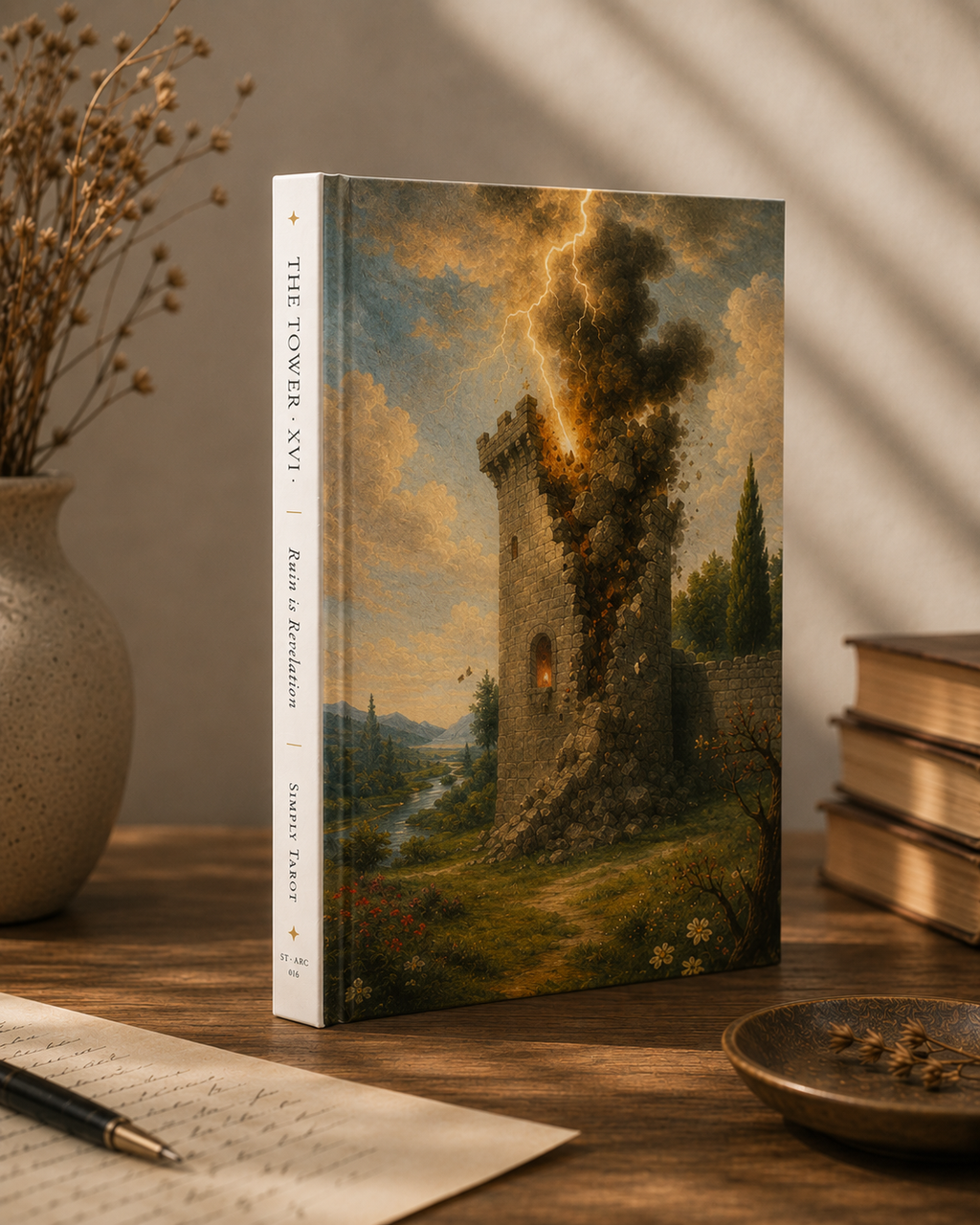 Hardback Journal | The Tower · XVI · Collection - Ruin is Revelation