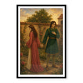 Box Frame Art Print | The Lovers