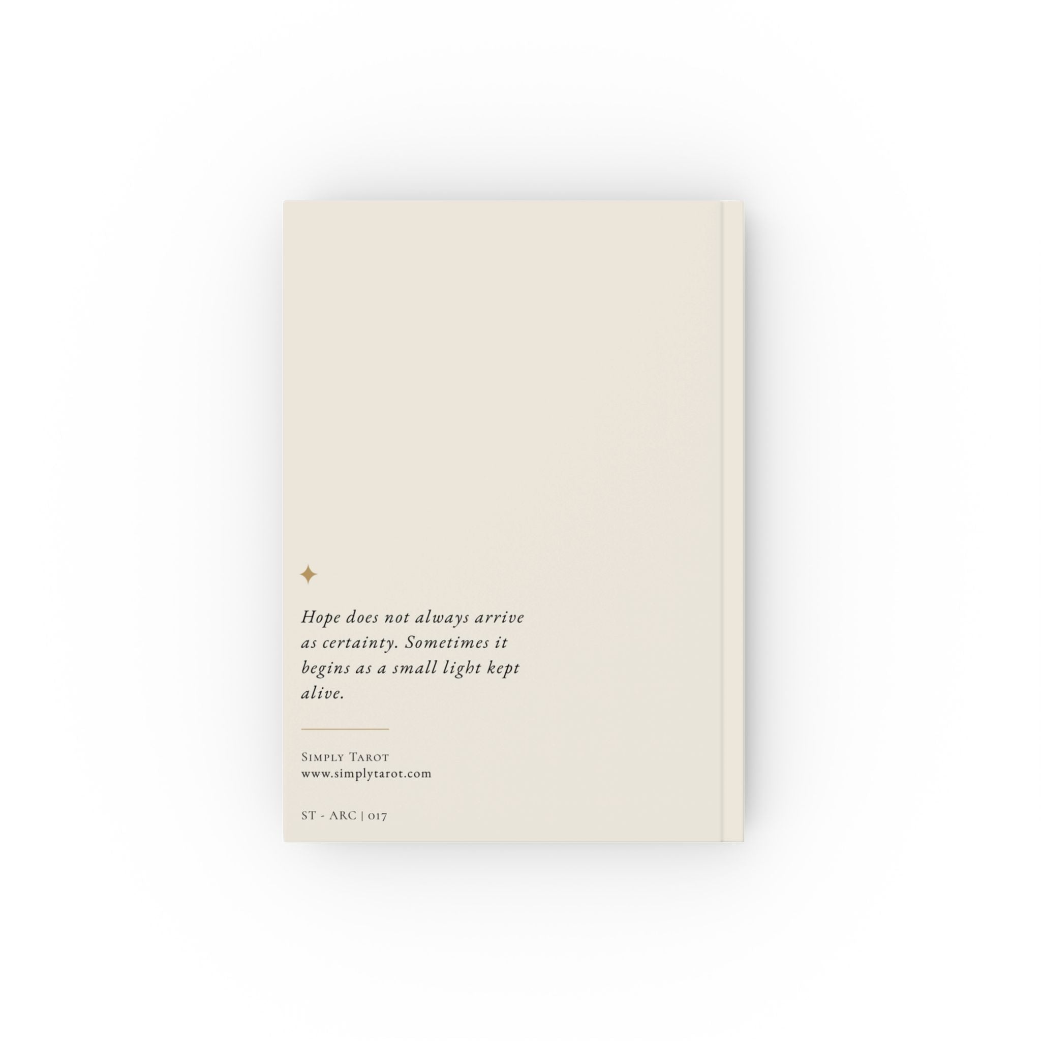 Hardback Journal | The Star · XVII · Collection - Lit from Within