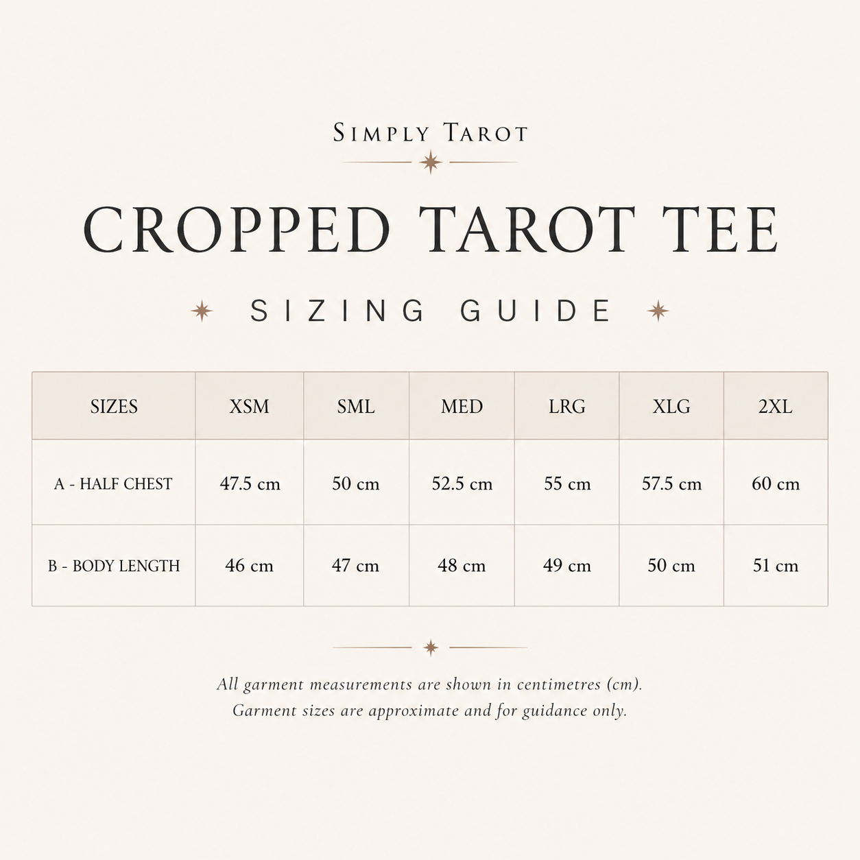Cropped Tee · Temperance Collection · Balance In All Things