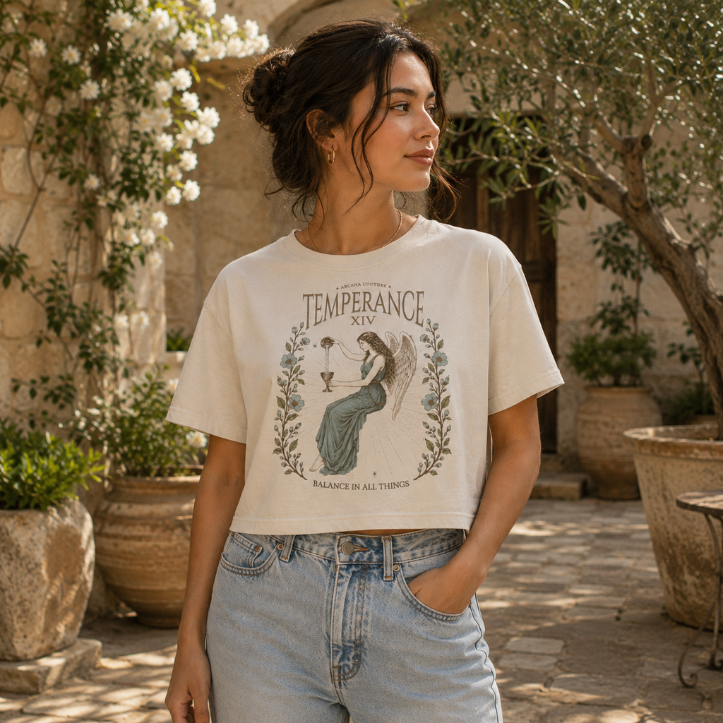 Cropped Tee · Temperance Collection · Balance In All Things