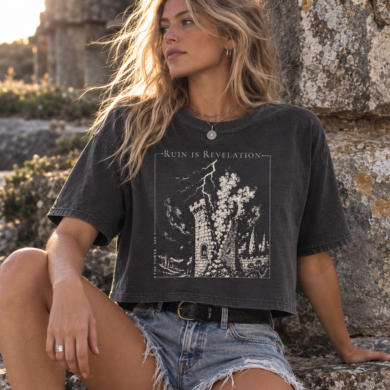 Cropped Tee · The Tower Collection · Ruin is Revelation